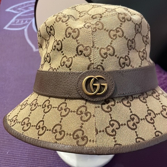 💯 Authentic GG canvas bucket hat - Picture 4 of 7